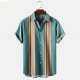 Men's Beach Casual Short Sleeved Shirt Casual Shirt Men's Short Sleeved Shirt Hawaii Short Sleeved Shirt Mens