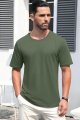 Men's T-Shirts Short Sleeve Crew Neck Cotton Tshirts Casual Summer T Shirts Classic Basic Tees