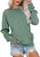 Womens Long Sleeve Sweatshirt Casual Cute Pullover Tops Lightweight Sweatshirt with Pocket