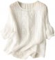 Vintage Embroidered Cotton Linen T Shirt for Women Casual Loose Fit Top Wine Color Blouses for Women