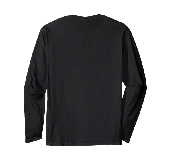 Unbranded Blank Box Logo Long Sleeve T-Shirt